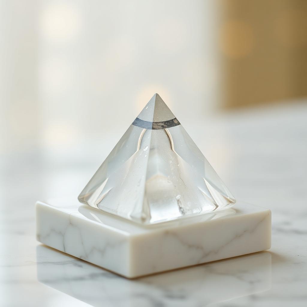 Clear Quartz Pyramid